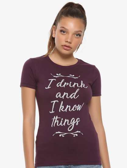 rick and morty i drink and i know things